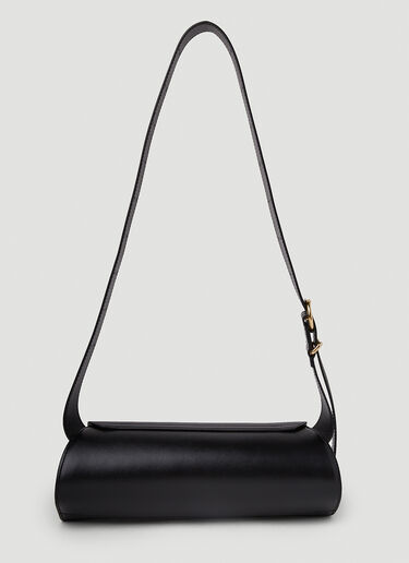 LN-CC® - Jil Sander: Cannolo Small Shoulder Bag - Black Jil Sander Cannolo Small Shoulder Bag Black jil0251018