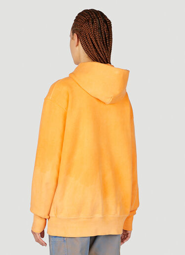 LN-CC® - NOTSONORMAL: Splashed Hooded Sweatshirt - Orange NOTSONORMAL Splashed Hooded Sweatshirt Orange nsm0351017