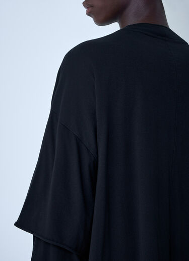 Rick Owens DRKSHDW Tommy Hustler Sweat T-Shirt Black drk0162009