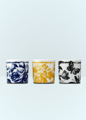 Gucci Set Of Three Herbarium Candles Multicolour wps0691256
