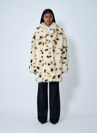 Prada Shearling Coat Black pra0262101