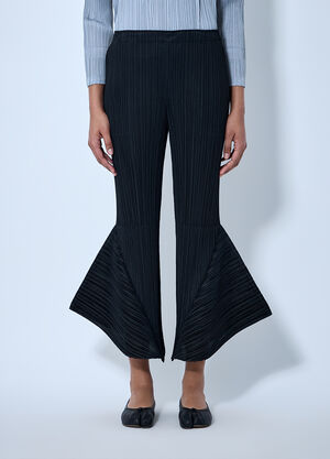 Pleats Please Issey Miyake 褶皱喇叭裤 黑色 plp0264004