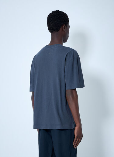 Margaret Howell Classic Crewneck T-Shirt Blue mhl0164005
