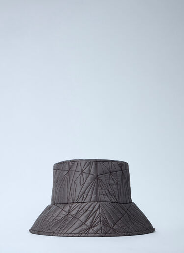 Moncler + Rick Owens Quilted Bucket Hat Grey mcs0363030