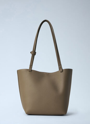 LN-CC® - The Row: Medium Park Tote Bag - Brown The Row Medium Park Tote Bag Brown row0264091