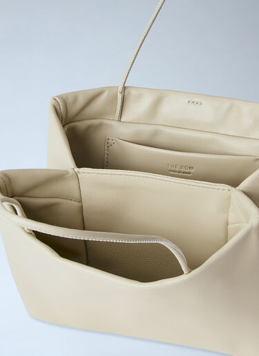 LN-CC® - The Row: Cecily Top Handle Tote Bag - Beige The Row Cecily Top Handle Tote Bag Beige row0265027