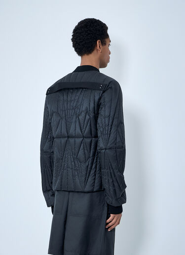 Moncler + Rick Owens Geocamo Flight Bomber Jacket Black mcs0363005
