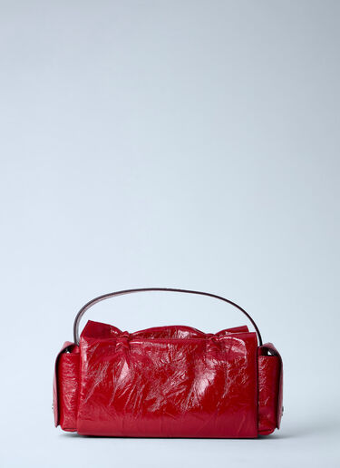 LN-CC® - Acne Studios: Multipocket Shoulder Bag - Red Acne Studios Multipocket Shoulder Bag Red acn0263015
