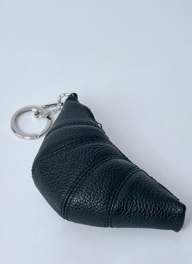 Lemaire Mini Croissant Keyring Black lem0360002