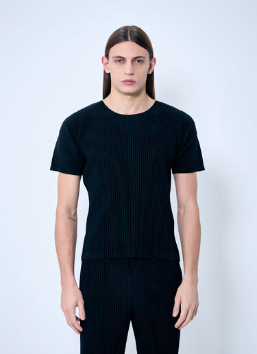 Homme Plissé Issey Miyake 플리츠 티셔츠 블랙 hmp0159013