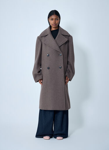 LN-CC® - Dries Van Noten: 精裁大衣 - 灰色 Dries Van Noten 精裁大衣 灰色 dvn0262017