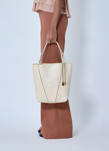 Chloé Spin Tote Bag Beige chl0263094