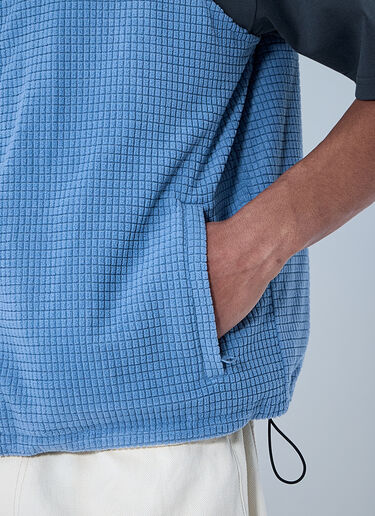 LN-CC® - Metalwood: Quilted Zip-Up Vest - White Metalwood Quilted Zip-Up Vest White met0164001