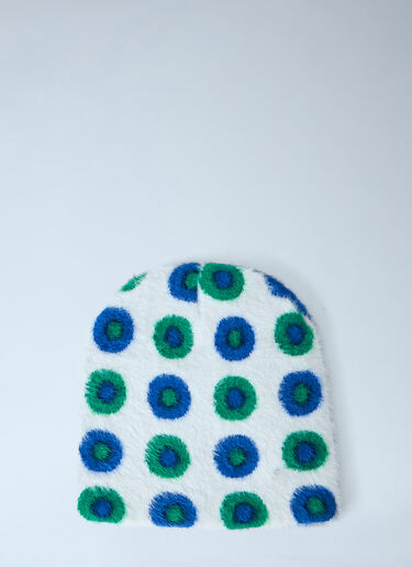 b.Eautiful Department Mohair Beanie Hat Blue bea0164029