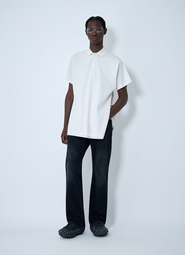 Balenciaga ダメージ加工デニムジーンズ ブラック bal0162006