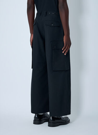 Comme des Garçons Homme ワイドレッグポケットパンツ ブラック cdh0162001