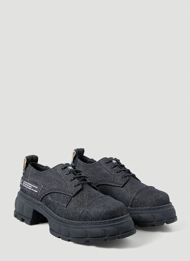 LN-CC® - Virón: x LN-CC Alter Denim Shoes - Black Virón x LN-CC Alter Denim Shoes Black vir0350002