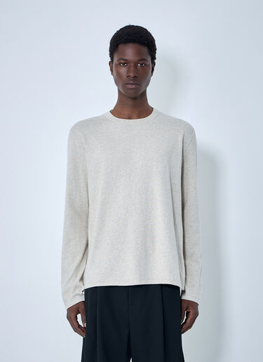 LN-CC® - The Row: Cliff T-Shirt - Beige The Row Cliff T-Shirt Beige row0164008