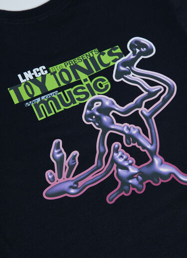 LN-CC® - LN-CC x TOY TONICS: We Love Music T-Shirt - Black LN-CC x TOY TONICS We Love Music T-Shirt Black toy0362004