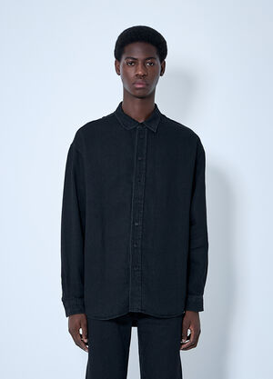 LN-CC® - The Row: Penn Shirt - Black The Row Penn Shirt Black row0160006