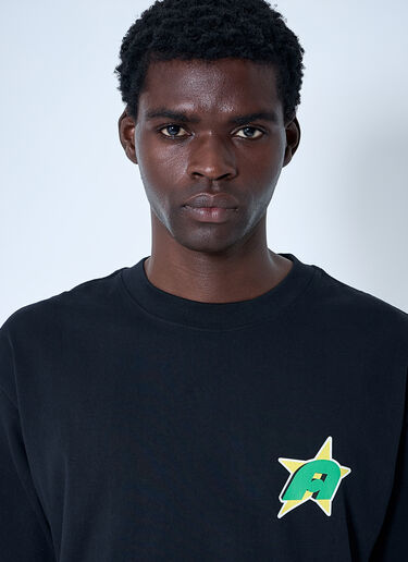 LN-CC® - Awake NY: Logo Motif T-Shirt - Black Awake NY Logo Motif T-Shirt Black awk0160014