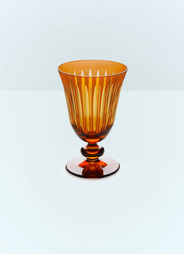 LN-CC® - L'Objet: Set Of Four Prism Wine Glasses - Orange L'Objet Set Of Four Prism Wine Glasses Orange wps0691621