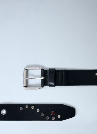 LN-CC® - Our Legacy: Vortext Belt - Black Our Legacy Vortext Belt Black our0362008