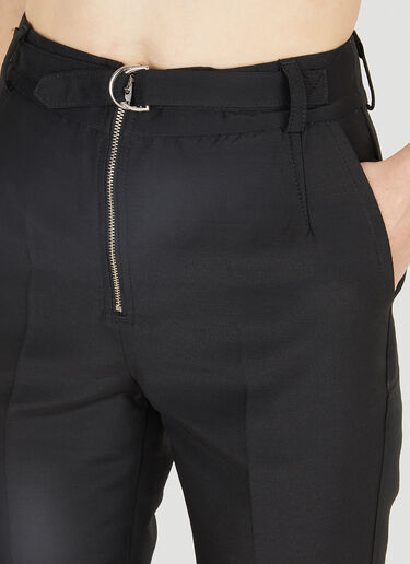 LN-CC® - Capasa Milano: Tailored Military Pants - Black Capasa Milano Tailored Military Pants Black cps0250013