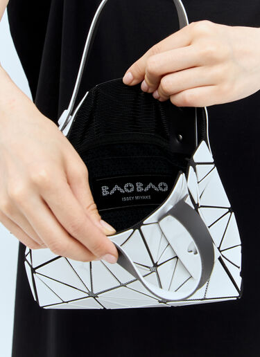 LN-CC® - Bao Bao Issey Miyake: Carat Handbag - White Bao Bao Issey Miyake Carat Handbag White bao0257005