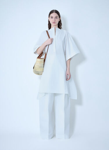 Jacquemus La Tunique Moisson Dress White jac0264008