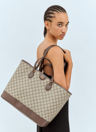 Gucci Ophidia Medium Tote Bag Brown guc0257132