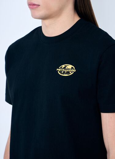 LN-CC® - Metalwood Studio: 300ヤードTシャツ - ブラック Metalwood Studio 300ヤードTシャツ ブラック met0158003