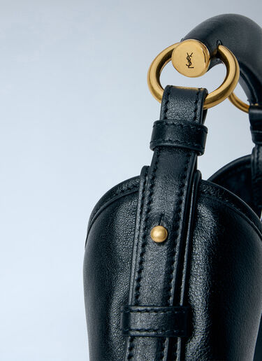 LN-CC® - Saint Laurent: Small Mombasa Shoulder Bag - Black Saint Laurent Small Mombasa Shoulder Bag Black sla0263118