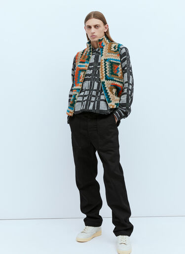 LN-CC® - Engineered Garments: Check Work Shirt - Grey Engineered Garments Check Work Shirt Grey egg0154002