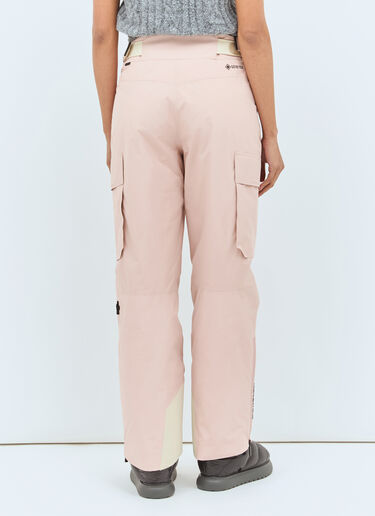 LN-CC® - Moncler Grenoble: Padded Gore-Tex Ski Pants - Pink Moncler Grenoble Padded Gore-Tex Ski Pants Pink mog0258005