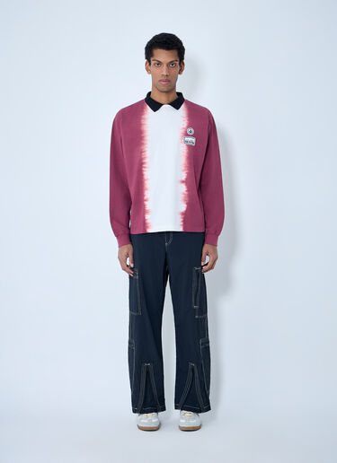 NÒMARYTHM TEXTILE Contrast Collar Long Sleeve Shirt Purple nma0162005