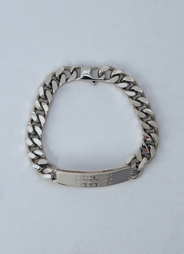 LN-CC® - MM6 Maison Margiela: Classic Chain Bracelet - Silver MM6 Maison Margiela Classic Chain Bracelet Silver mmm0359003