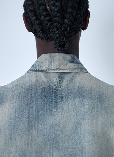 Rick Owens DRKSHDW Denim Jacket White drk0162001