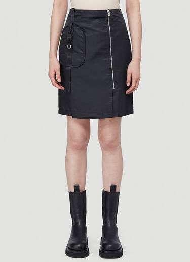 1017 ALYX 9SM Zip-Up Skirt Black aly0242003