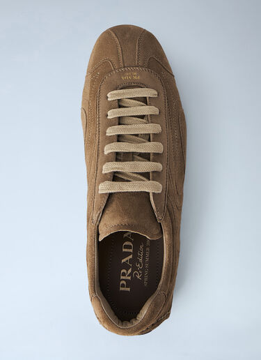 LN-CC® - Prada: Montecarlo Re-Edition 2005 Sneakers - Brown Prada Montecarlo Re-Edition 2005 Sneakers Brown pra0164035