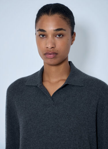 LN-CC® - The Row: Oashi Top - Grey The Row Oashi Top Grey row0265016