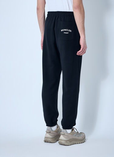 Moncler x FRGMT Hiroshi Fujiwara Logo Patch Track Pants Black mfr0160060