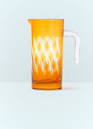 POLSPOTTEN Tubular Pitcher Orange wps0691442