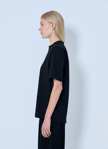 LN-CC® - The Row: Chiara T-Shirt - Black The Row Chiara T-Shirt Black row0264100