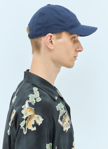 LN-CC® - Carhartt WIP: Madison Logo Baseball Cap - Navy Carhartt WIP Madison Logo Baseball Cap Navy wip0157004