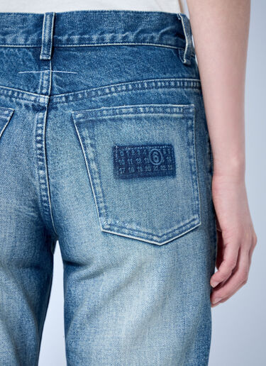 MM6 Maison Margiela Straight Leg Jeans Blue mmm0264054