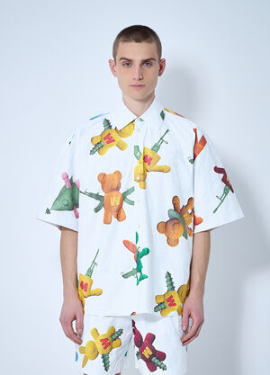 Walter Van Beirendonck Star Shirt White wlt0160007