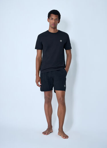 Stone Island Nylon Metal Swim Shorts Black sto0162028