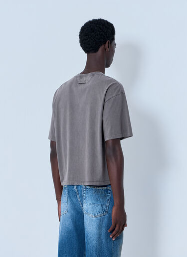 LN-CC® - Jean Paul Gaultier: Printed Cotton Jersey T-Shirt - Grey Jean Paul Gaultier Printed Cotton Jersey T-Shirt Grey jpg0164006