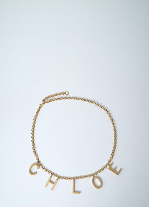 Chloé 徽标图案手环 金色 chl0261057
